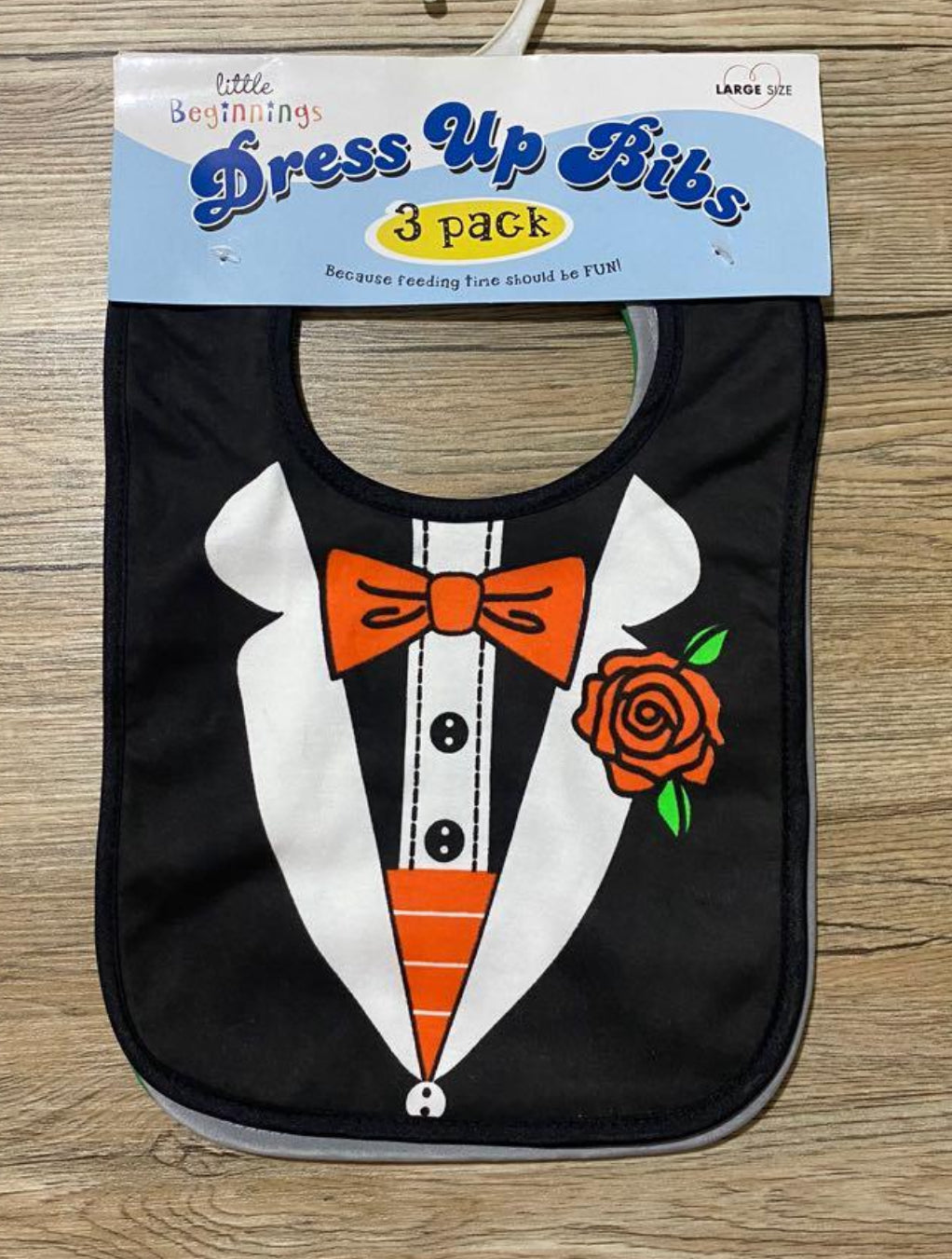 Dress Up Bibs 3pc pack