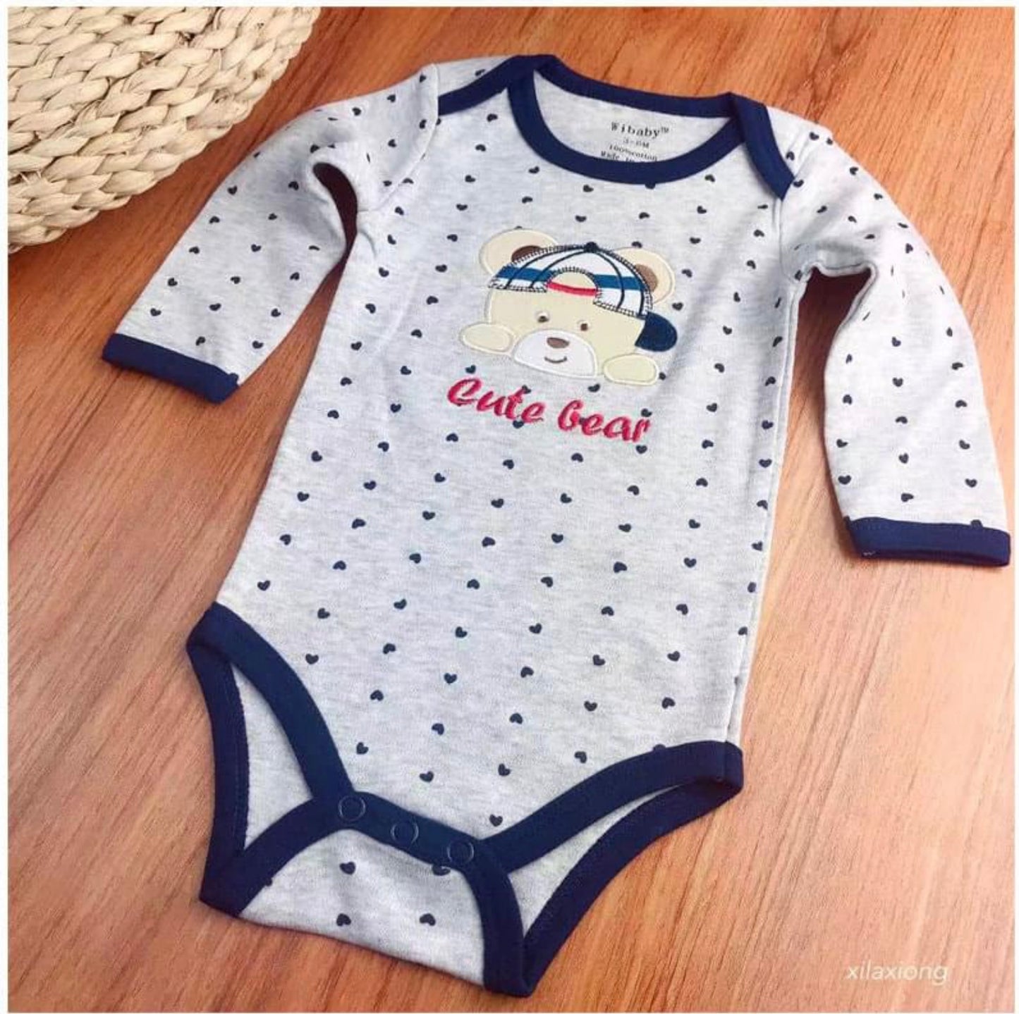 Long-Sleeved Baby Rompers