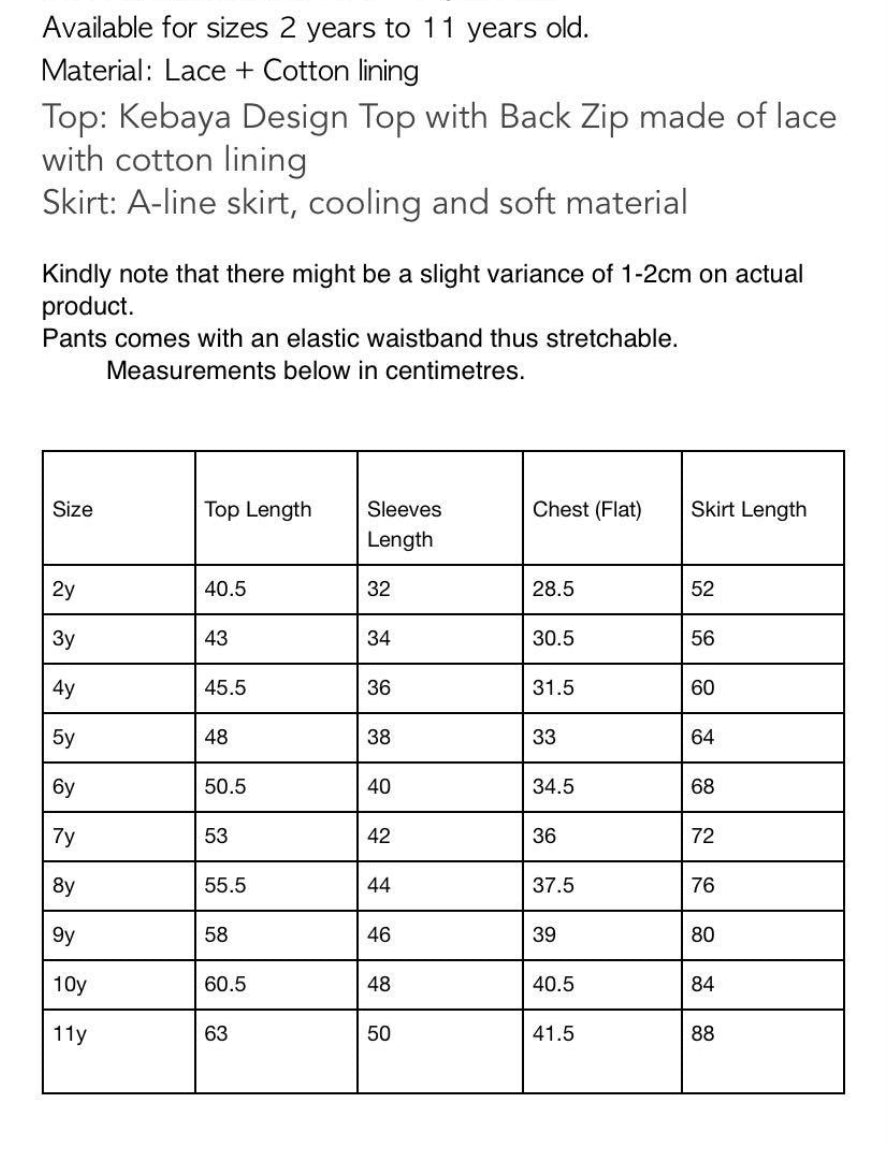 Sweetie Kebaya Series