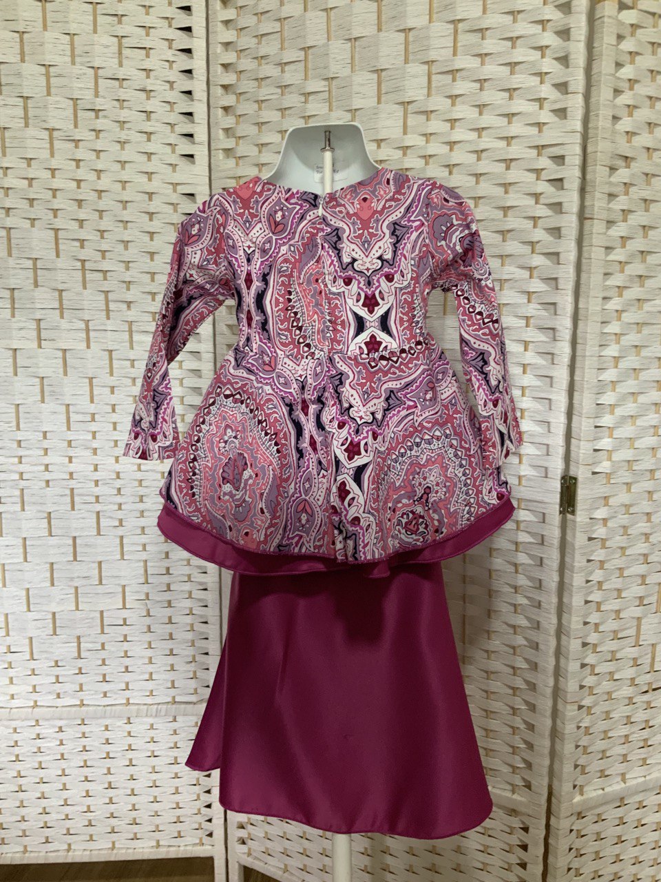 Charlotte Peplum Kurung