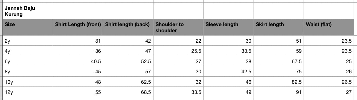 Jannah Light Brown Baju Kurung