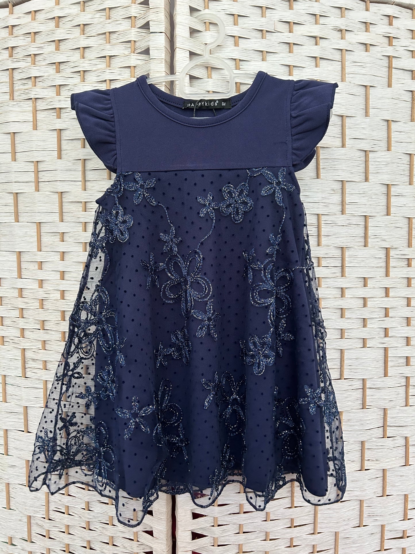 Nana Navy Blue Baby Dress