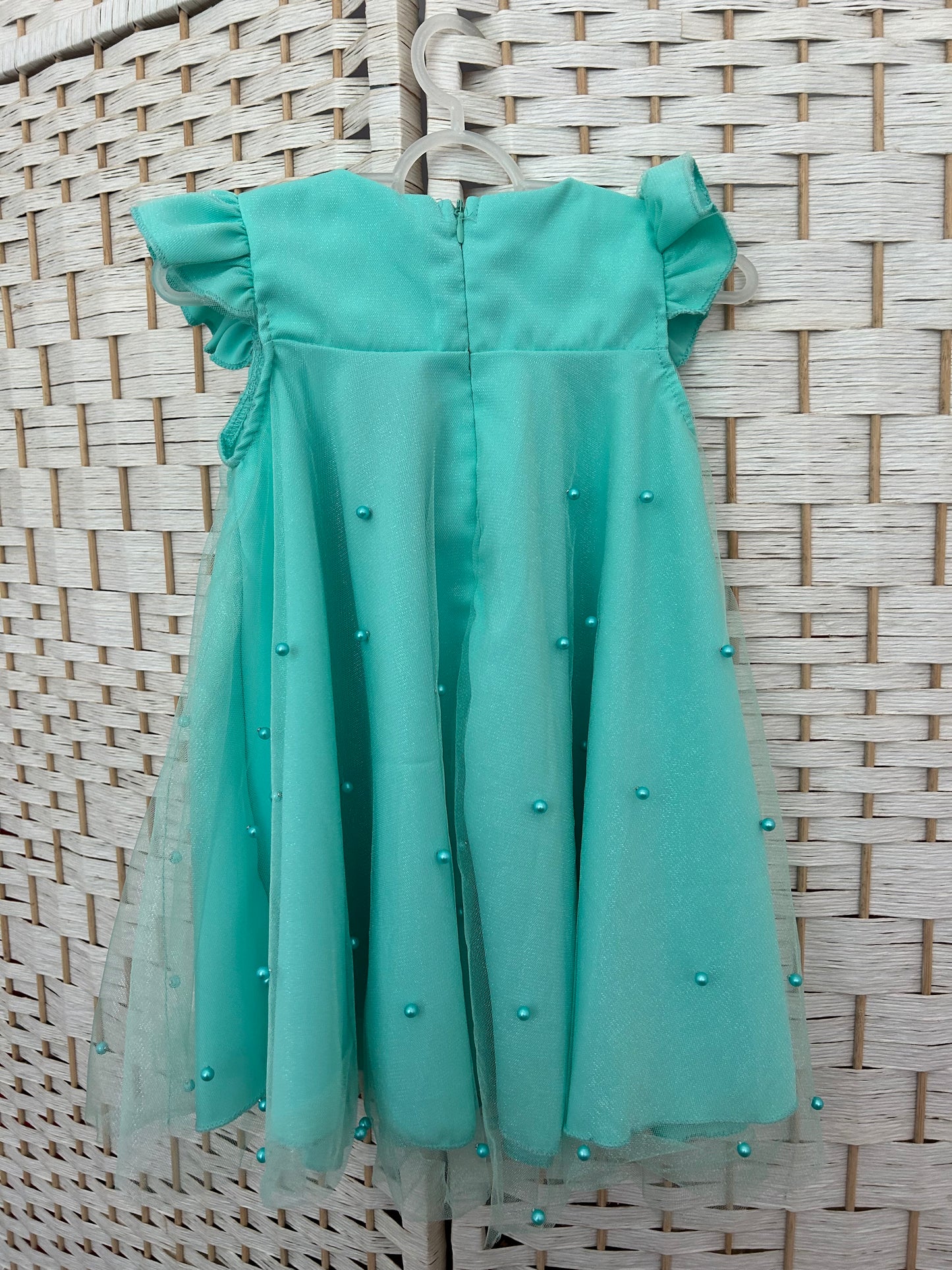 Mia Mint Green Baby Dress