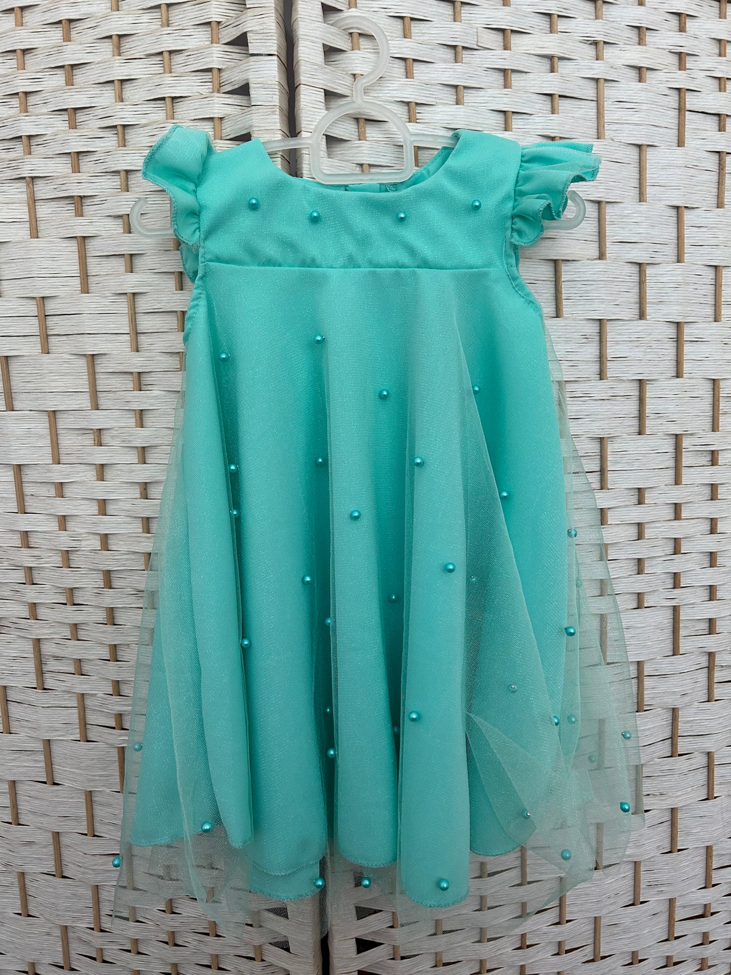 Mia Mint Green Baby Dress