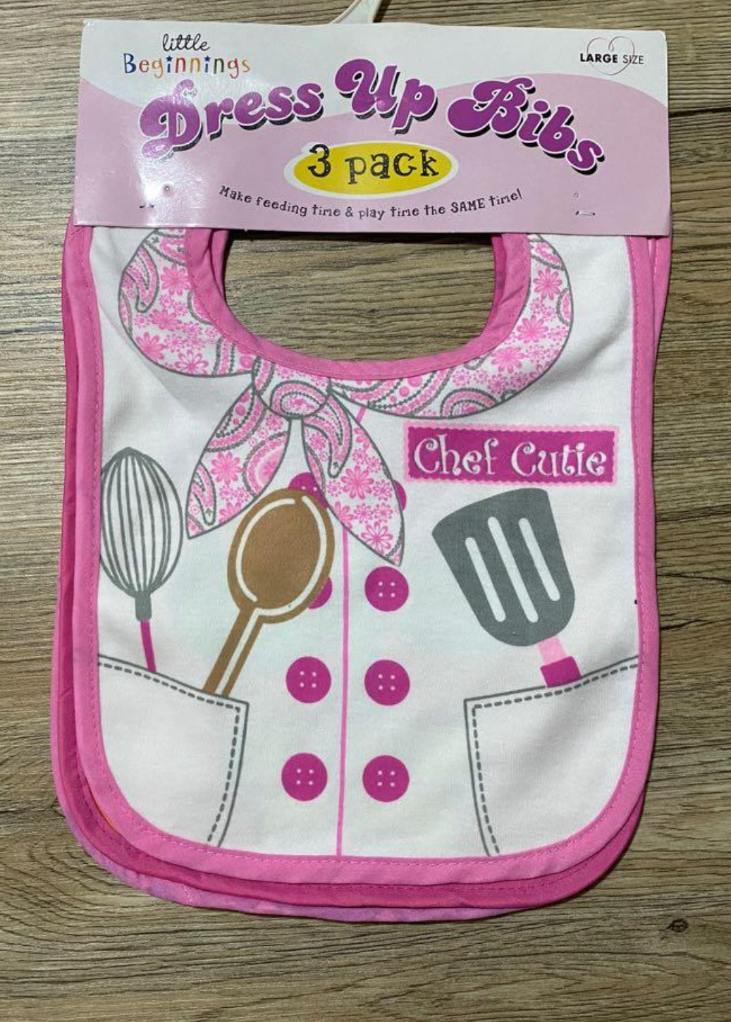 Dress Up Bibs 3pc pack