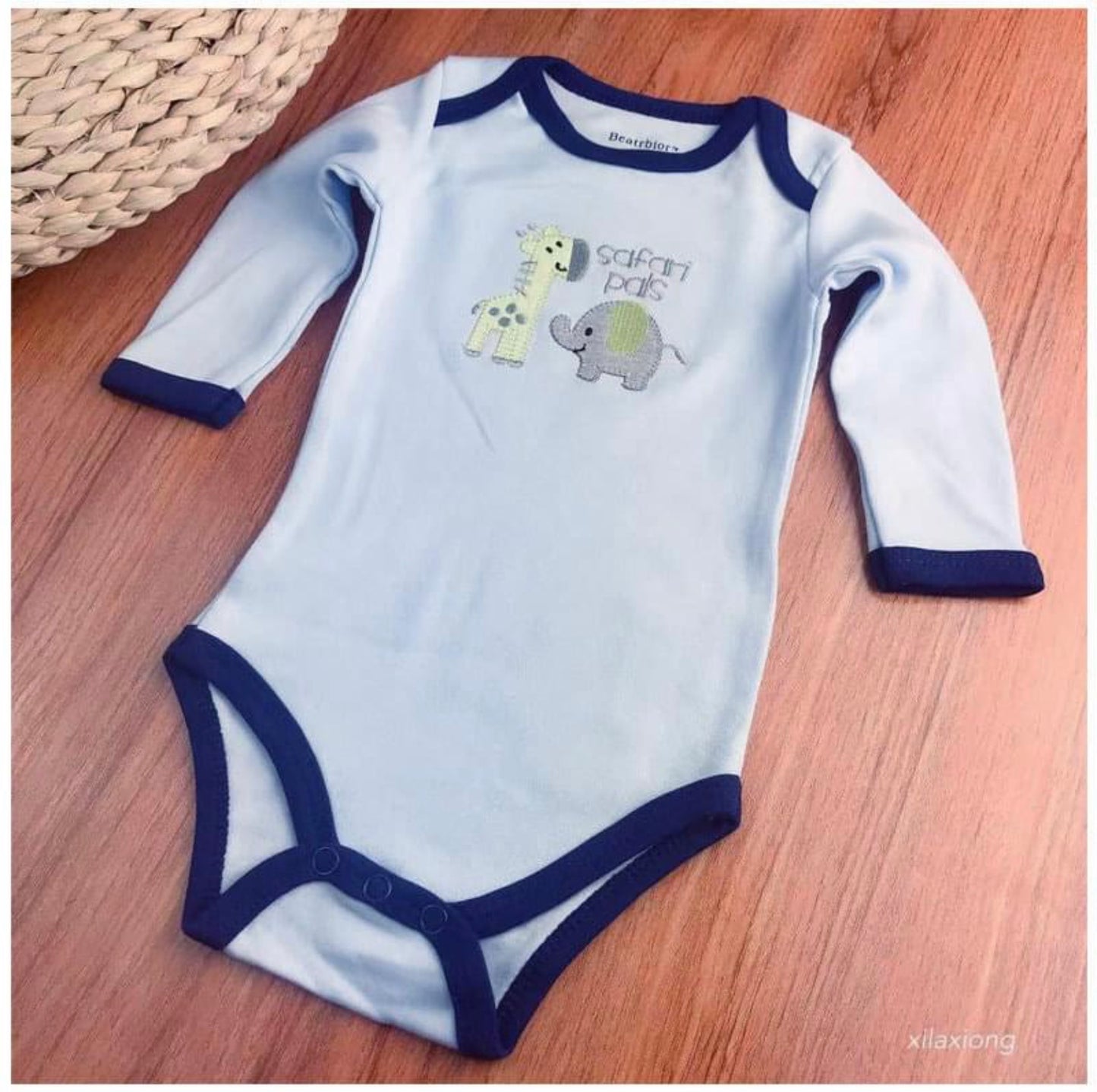 Long-Sleeved Baby Rompers