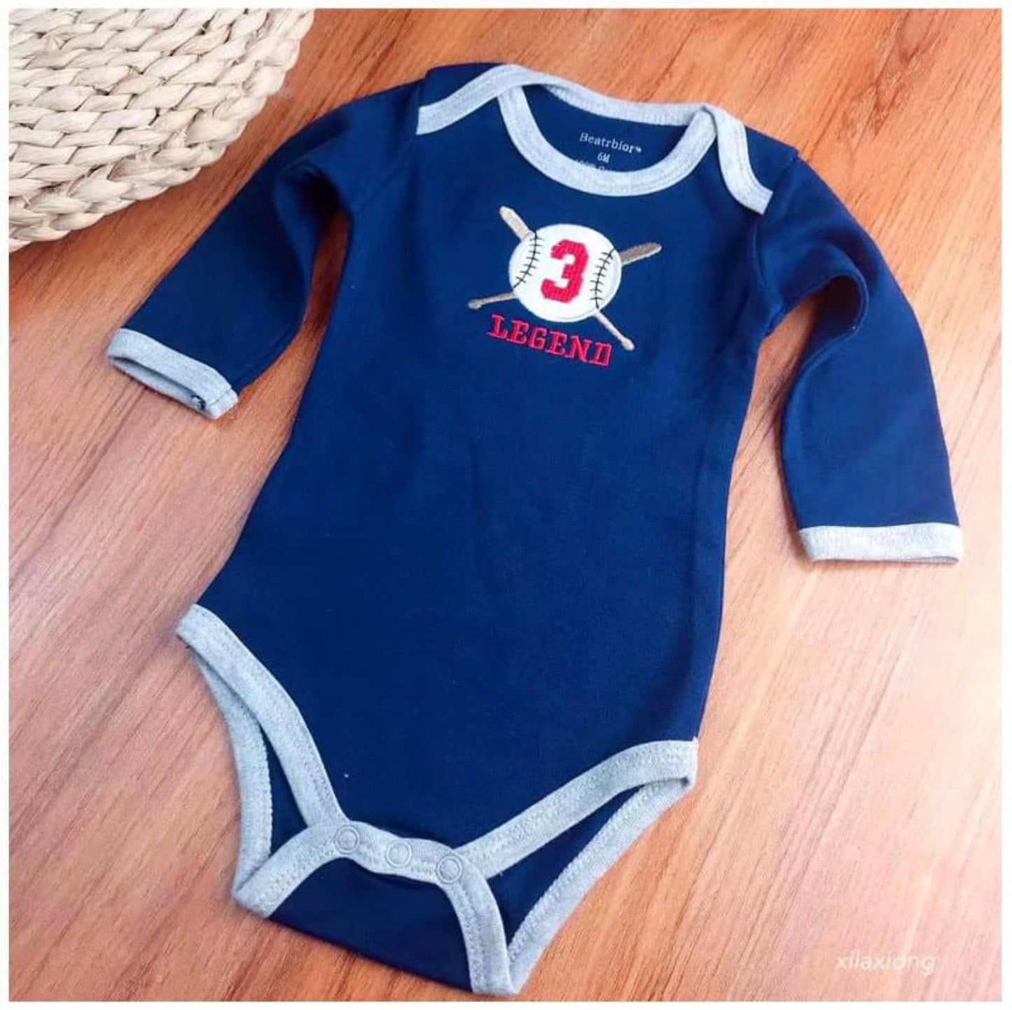 Long-Sleeved Baby Rompers