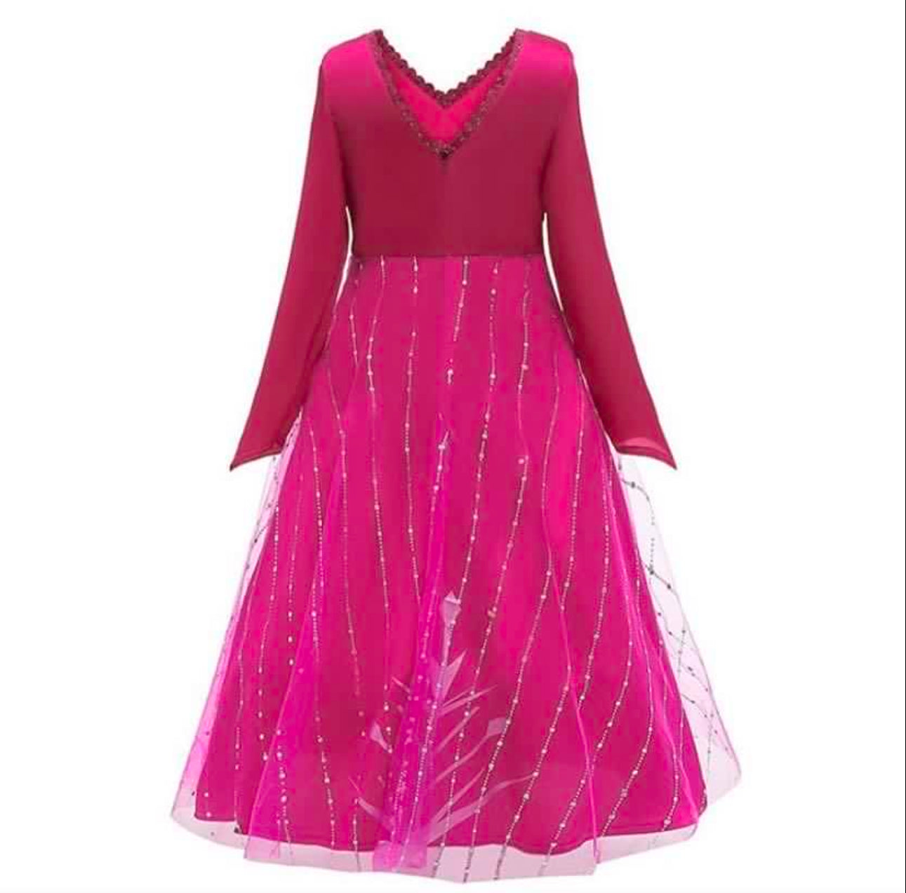 Frozen ll Elsa Magenta Dress