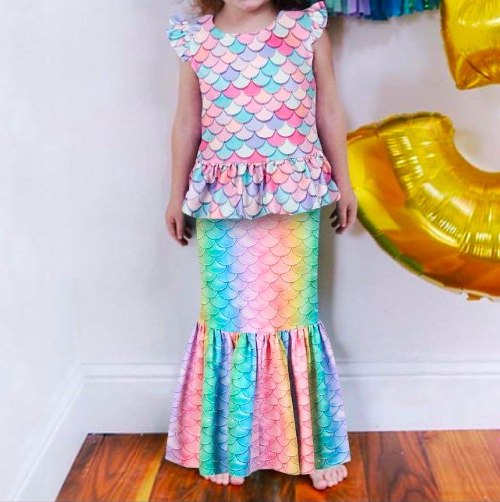 Two Piece Mermaid Set