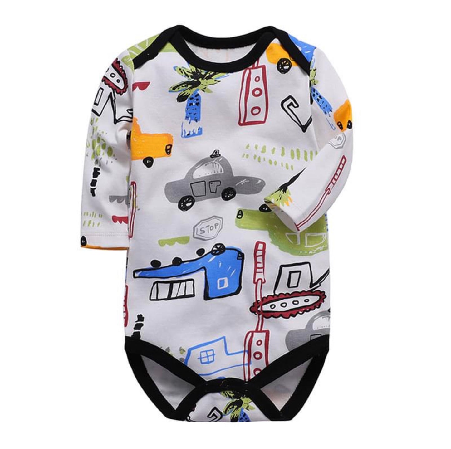 Long-Sleeved Baby Rompers