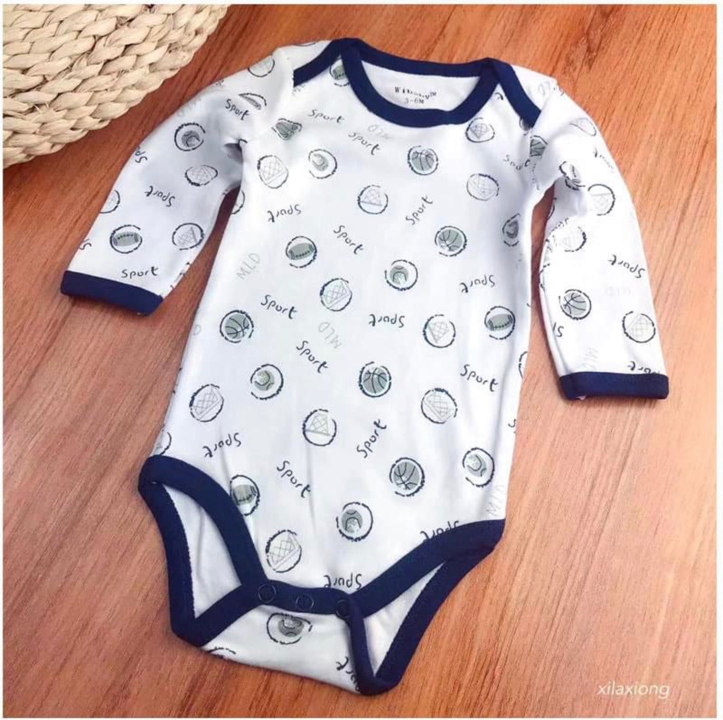 Long-Sleeved Baby Rompers