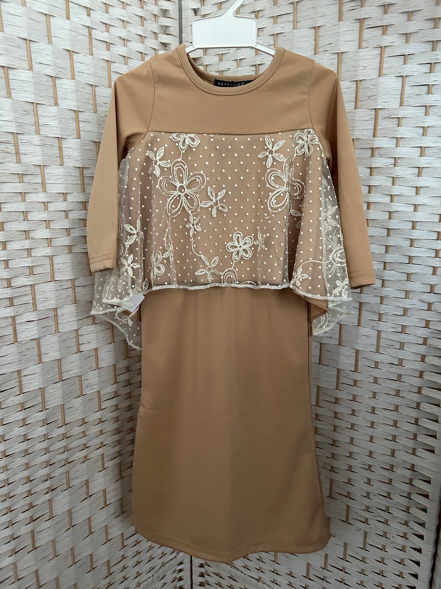Jannah Light Brown Baju Kurung