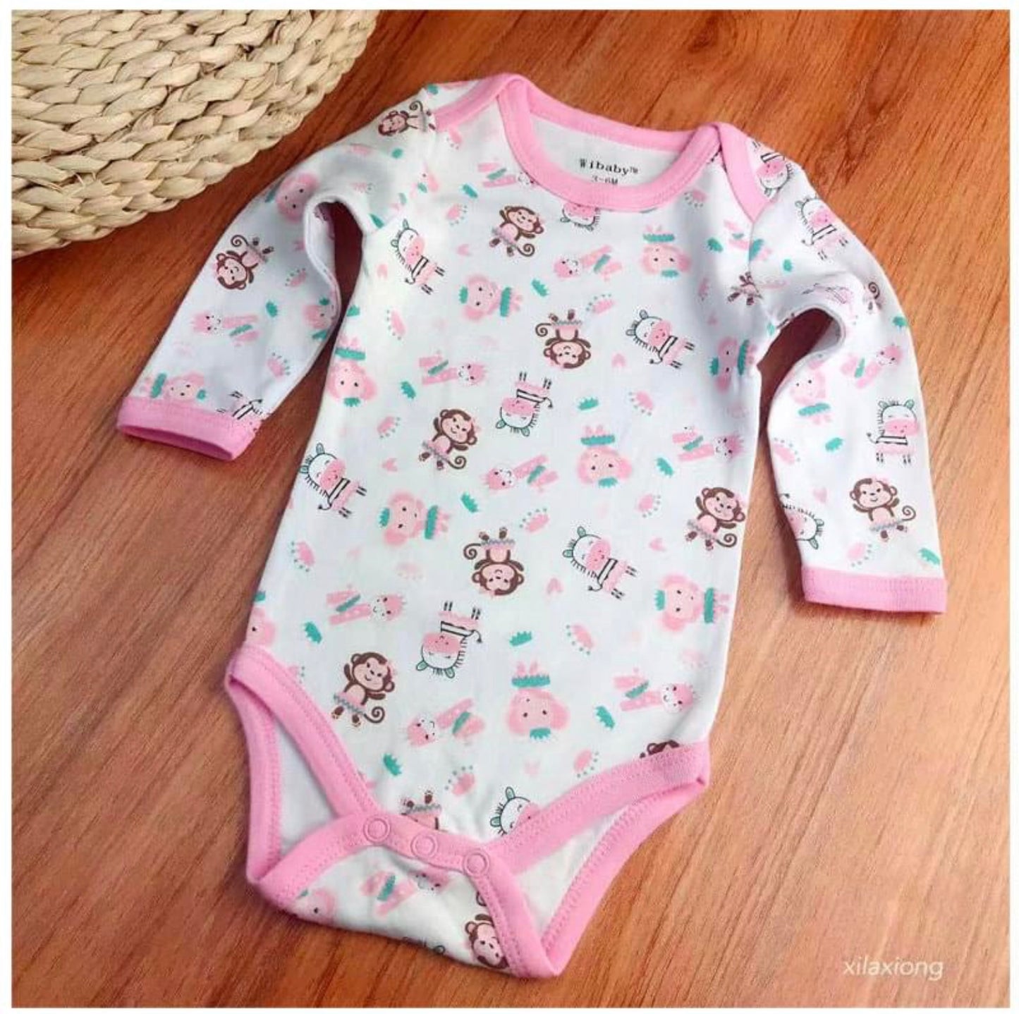 Long-Sleeved Baby Rompers