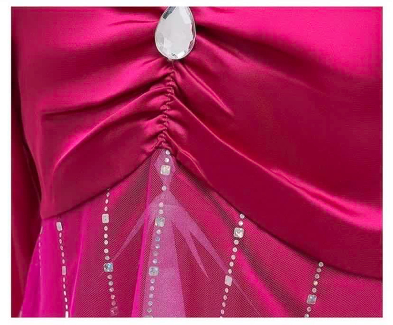 Frozen ll Elsa Magenta Dress