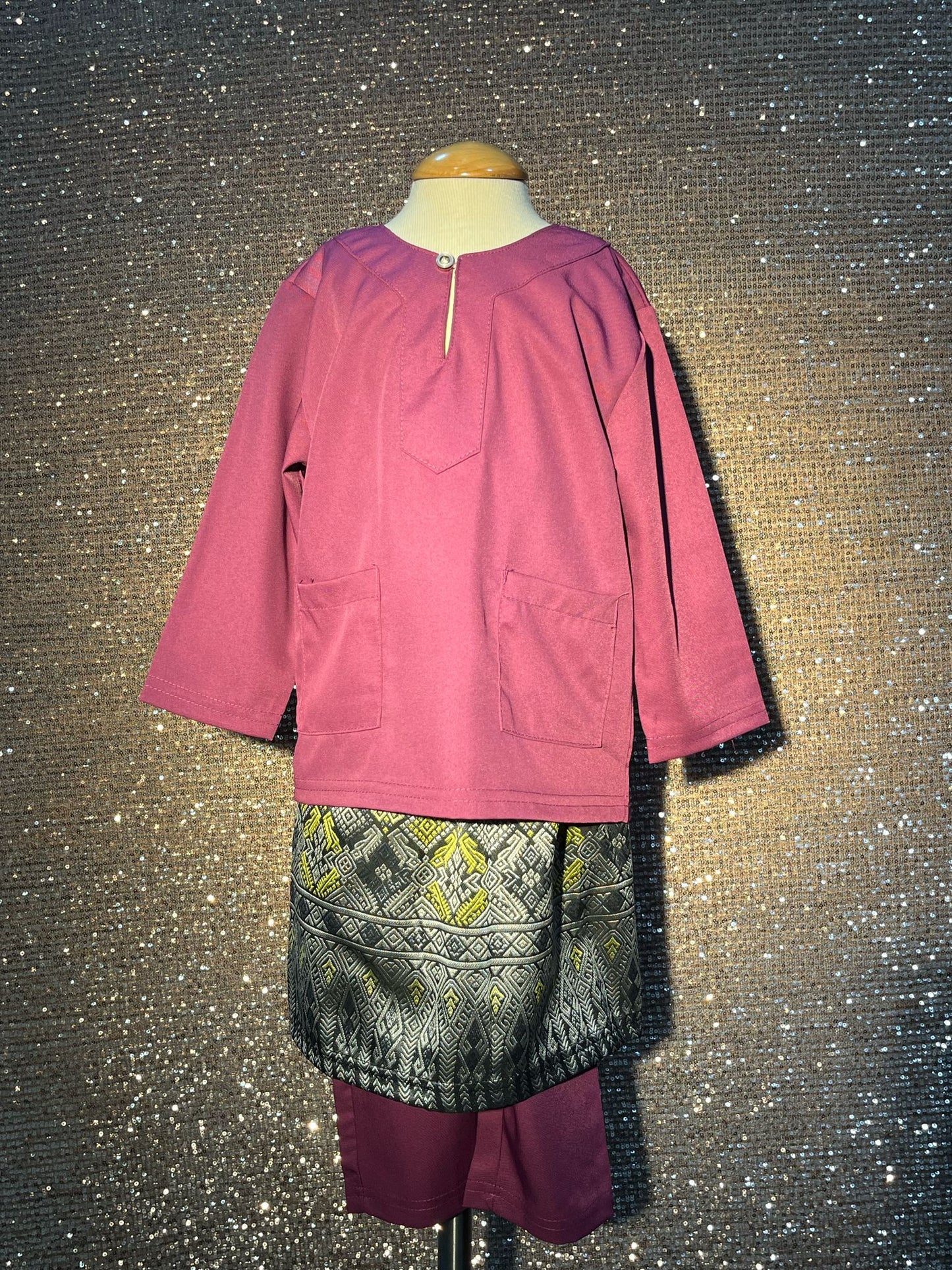 Aiman Baju Melayu + Samping