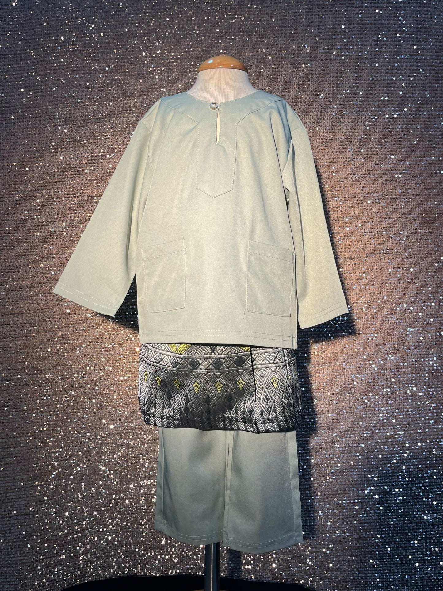 Aiman Baju Melayu + Samping