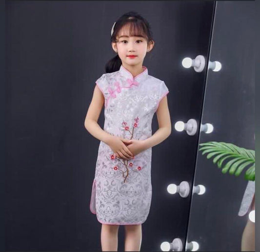Girls Elegant Cheongsam