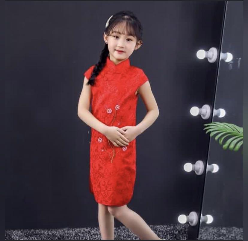 Girls Elegant Cheongsam