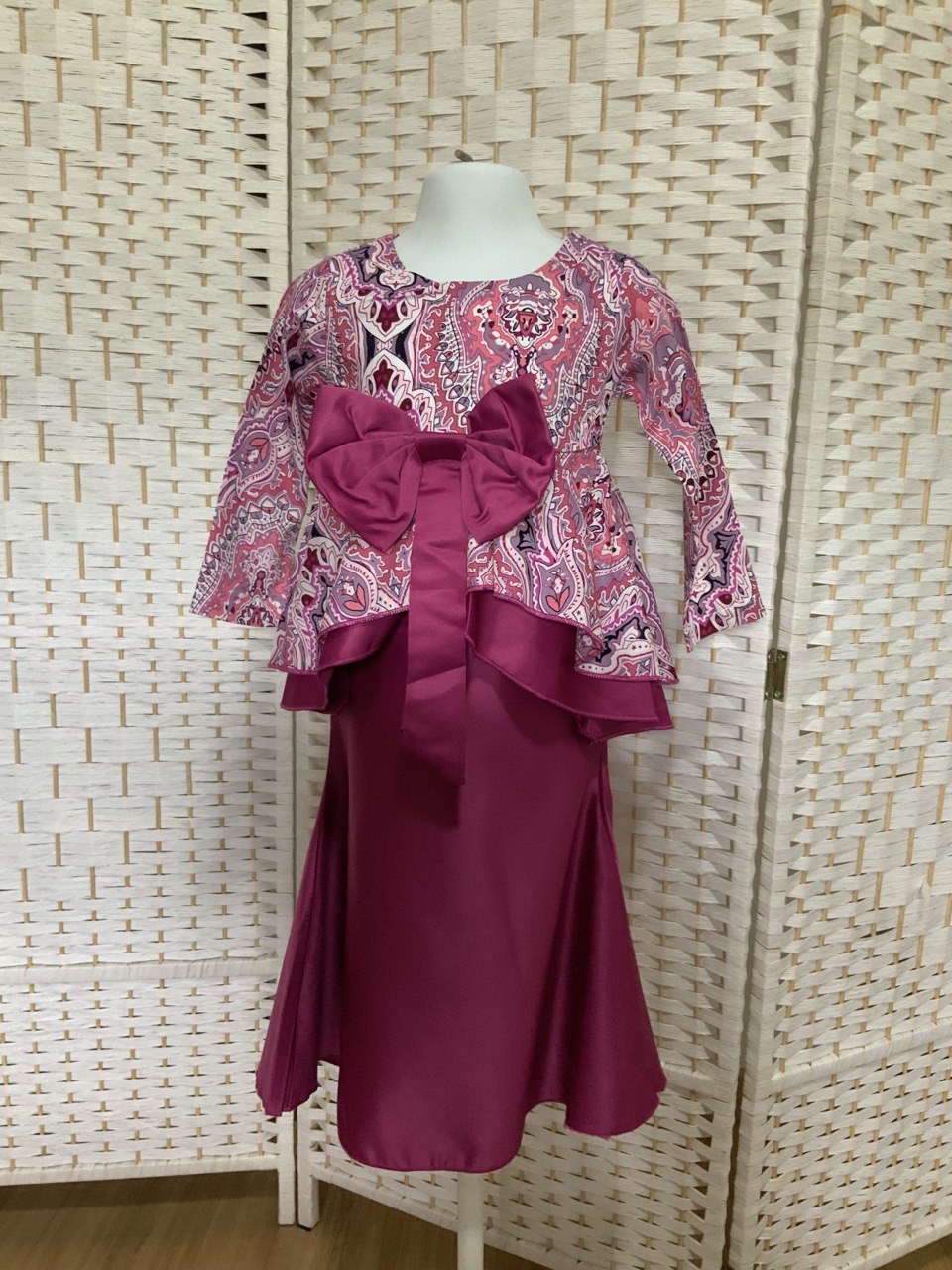 Charlotte Peplum Kurung