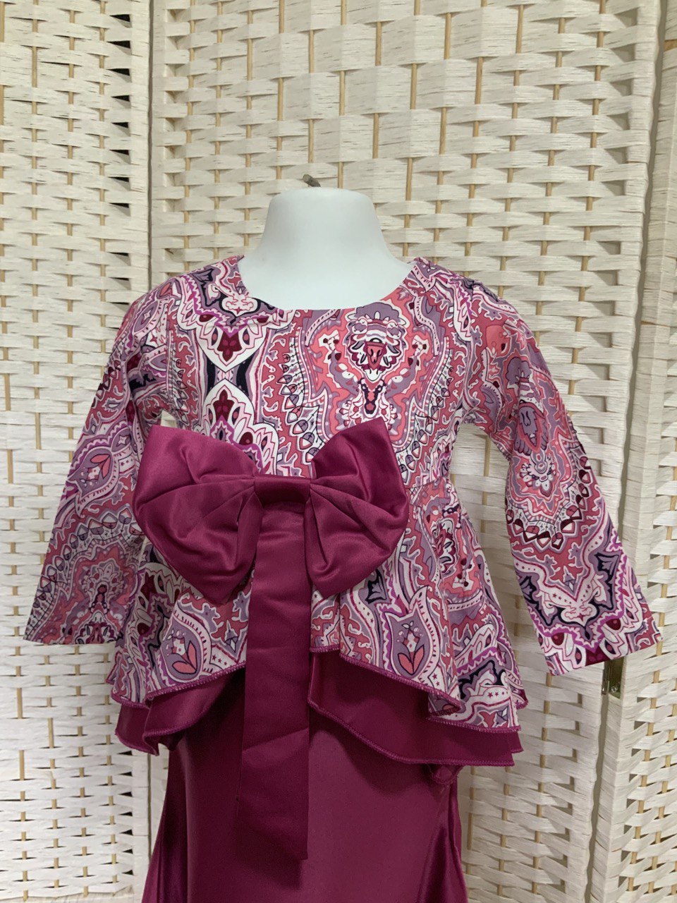 Charlotte Peplum Kurung