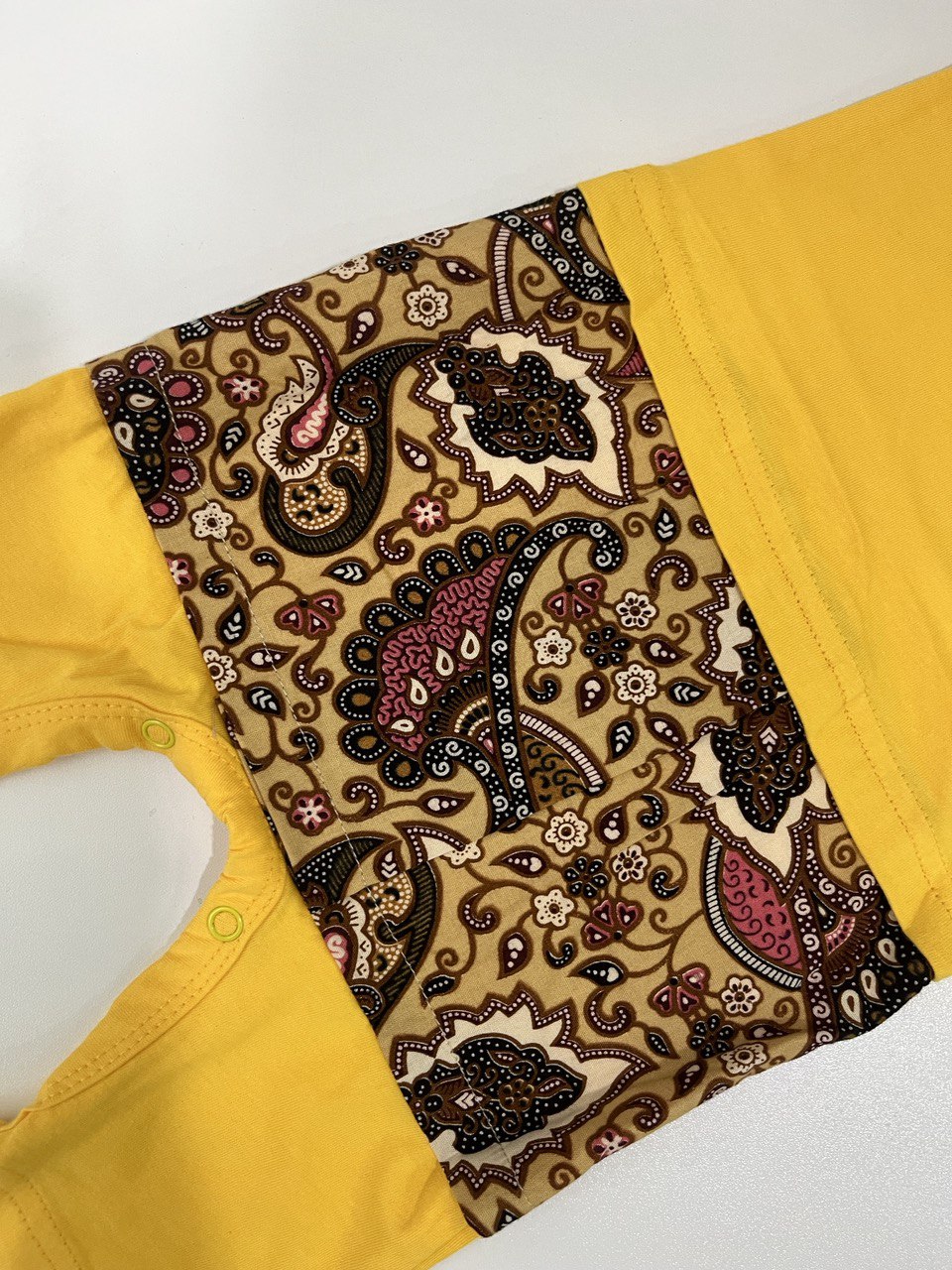 Baby Rompers + Attached Batik Sampin