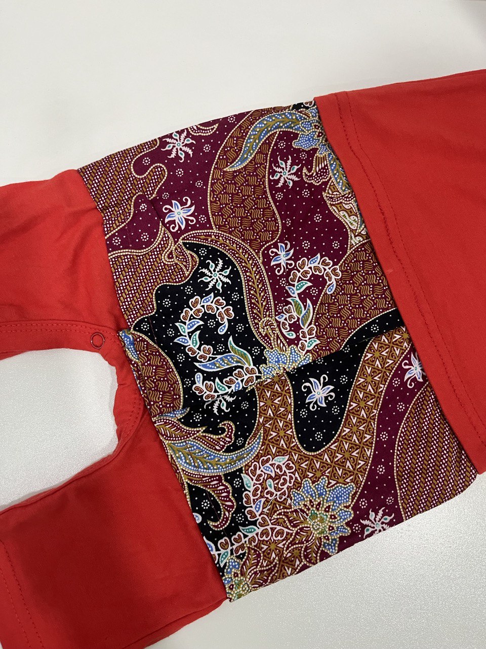 Baby Rompers + Attached Batik Sampin