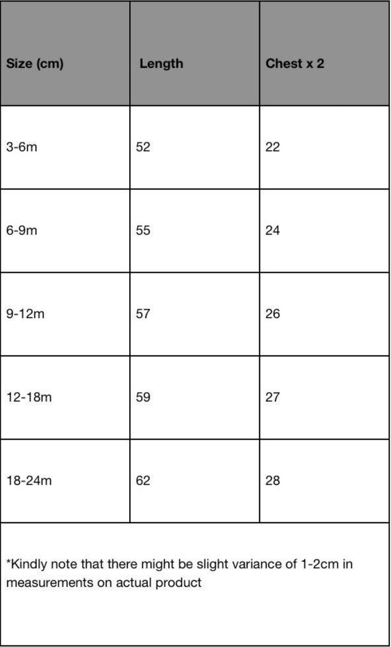 Baby Rompers + Attached Cartoon Design Samping