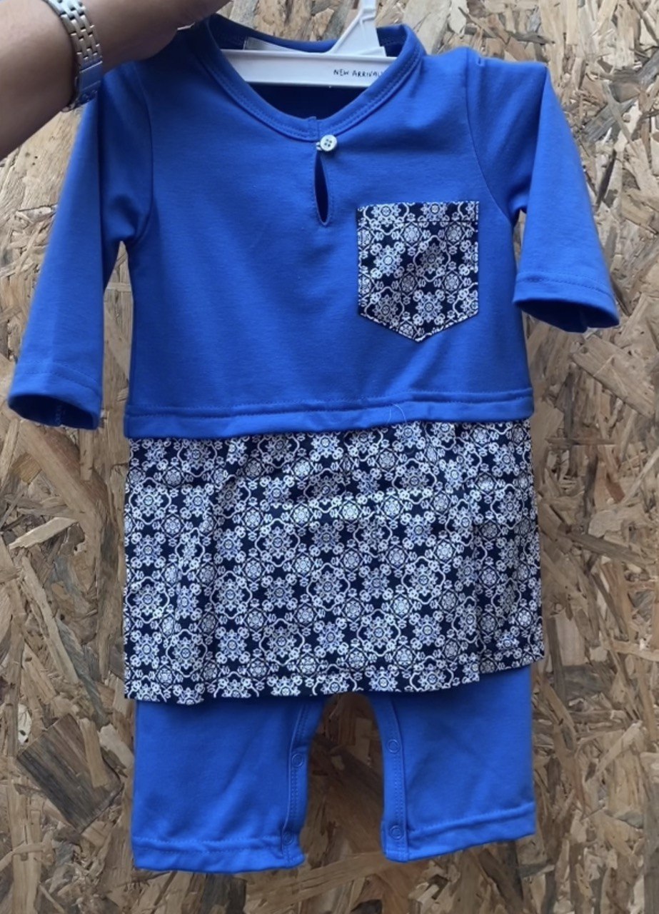 Luqman Baju Melayu Rompers