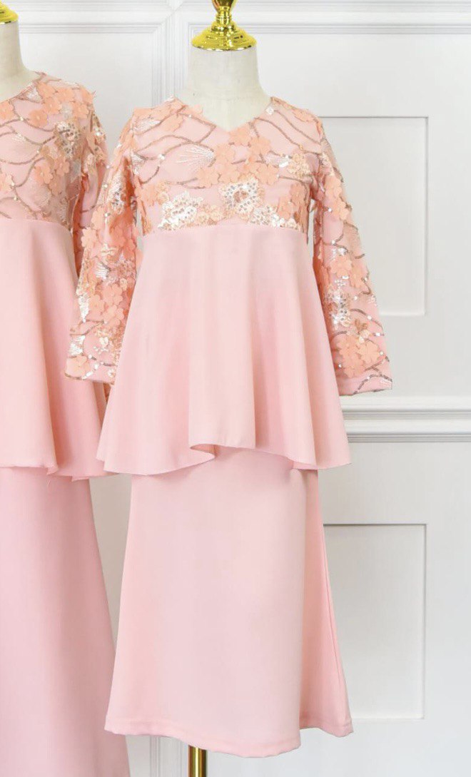 Sarah Lace Peplum Kurung