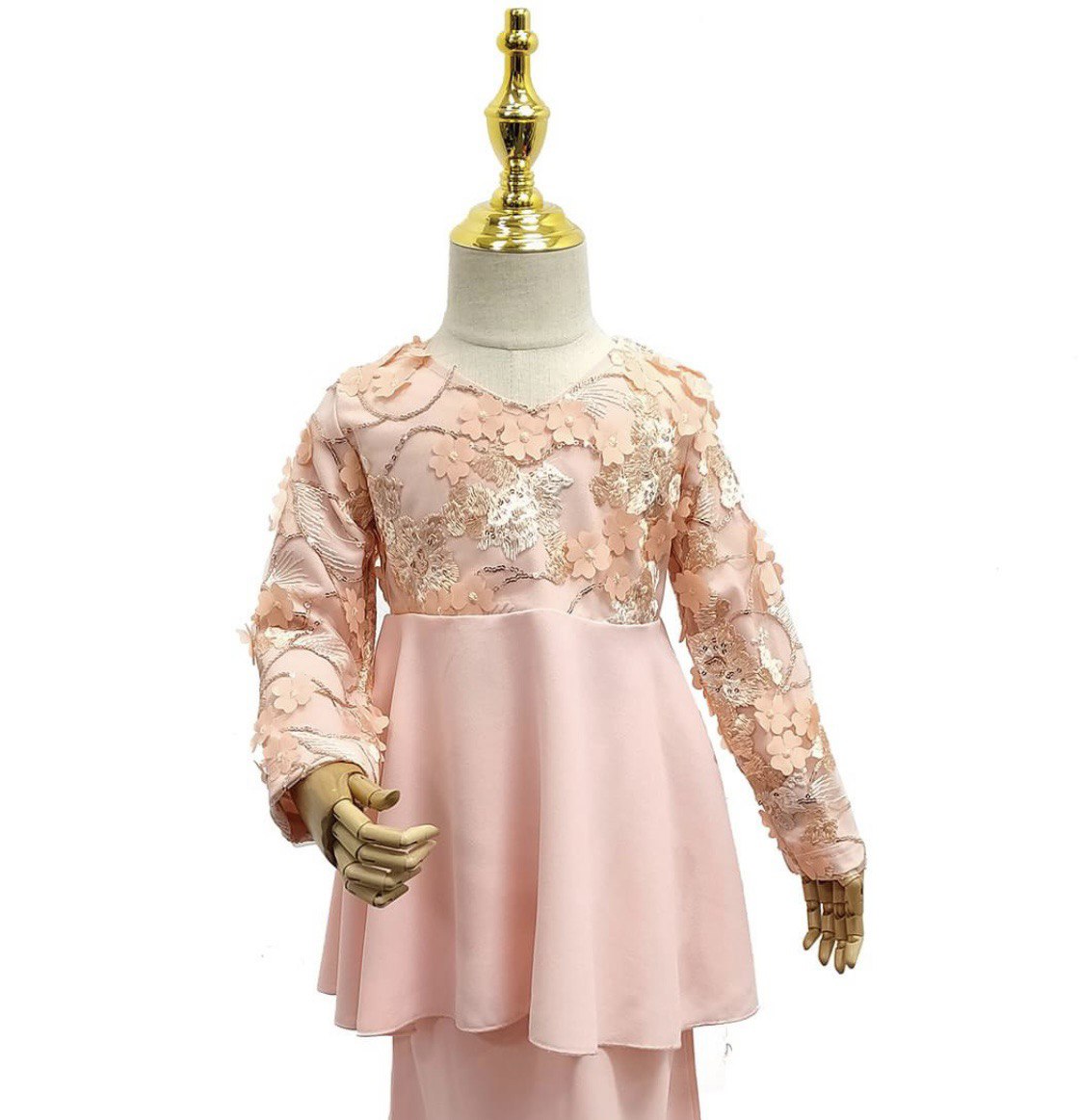 Sarah Lace Peplum Kurung