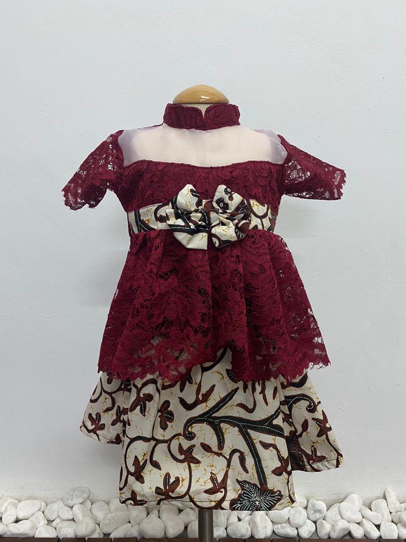 Shasteen Peplum Lace & Batik Skirt