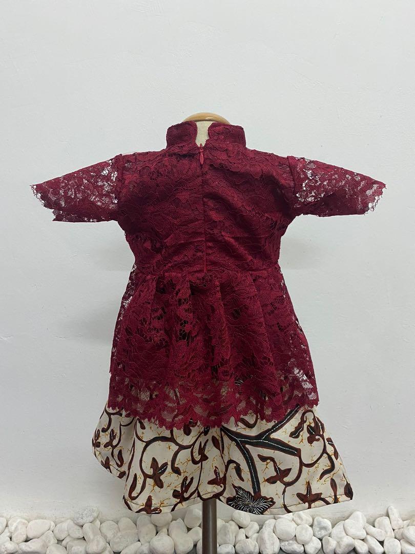 Shasteen Peplum Lace & Batik Skirt